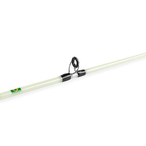 Vara Molinete Kará Branca 1,65 Metros 10-20 Libras Albatroz Fishing