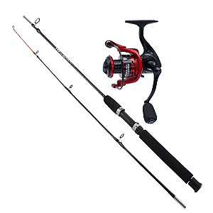 Kit Pesca Vara 1,50m 20lb Molinete 2000 14 Rolamentos