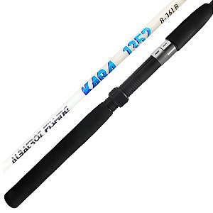 Vara Molinete Kará Branca 1,35 Metros 8-16 Libras Albatroz Fishing