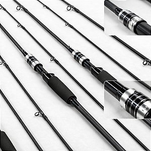 Vara Pesca Carretilha 1,65m Carbono 10-20lb VRS Fishing | 2026