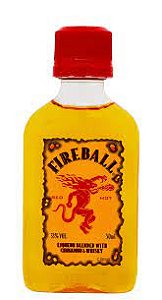 Licor Fireball Miniatura 50ml