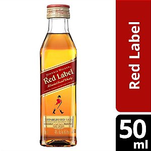 Johnnie Walker Red Label Miniatura 50ml