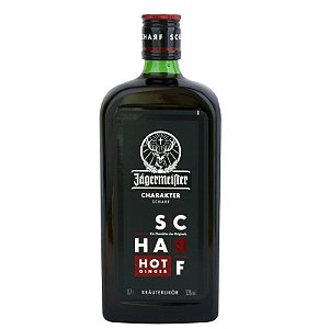 Licor Jagermeister Sharf Hot Ginger 700ml