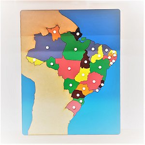 Quebra cabeças Estados Brasileiros