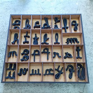 Segundo Alfabetário Montessori