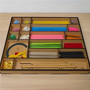 Varetas Geométricas Montessori (material Barrinhas)