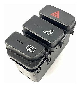 Botão Alerta Desembaçador Vw Up 2017 1.0 1sb927140d