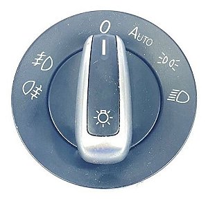 Botão Comando Farol Milha Vw Jetta 2012 2.0 Tsi 3c8941431