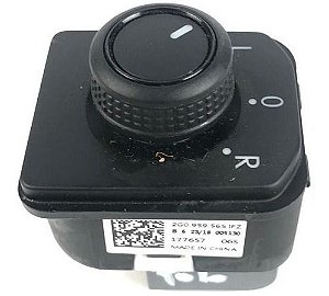 Botão Comando Retrovisor Vw Polo 2019 1.0 2g0959565