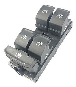 Botão Comando Vidro Diant. Esquerdo Vw Polo 2019 5g0959857f
