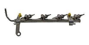 Flauta Bico Injetor Ford New Fiesta 2017 1.5 F000kv1306