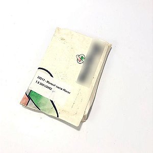 Manual Do Proprietario Fiat Marea 2001 1.8 Original