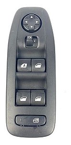 Botão Vidro Dianteiro Esquerdo Peugeot 2008 2017 98007436zd