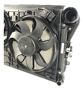 Kit Radiador Intercooler Ventoinha Vw Tiguan 2012 2.0 200cv