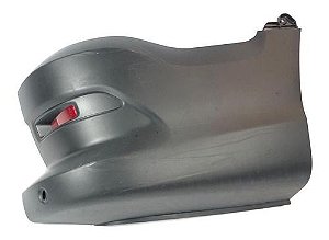 Polaina Direita Parachoque Traseiro Fiat Strada 2022  Riscos