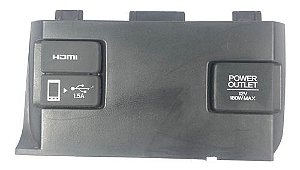 Tomada Hdmi 12v E Usb Honda Civic G10 Touring 2017 77240tem