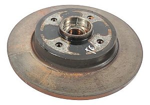 Disco De Freio Com Cubo Peugeot 3008 2014 1.6 Thp Traseiro
