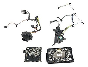 Kit Placa Chicote Farol Gm Tracker 2023 1.2 Turbo