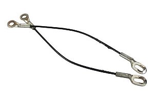 Par Cabo Aço Tampa Traseira Ford Ranger 2015 2014 3.2