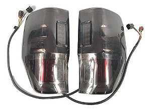 Par Lanterna Led Ford Ranger Raptor 2018 2019 2020 Detalhe