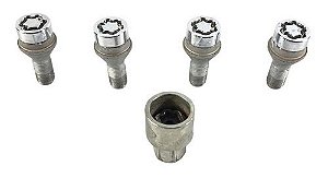 Parafuso De Roda Com Chave Segredo Ford Fiesta 2015 1.5