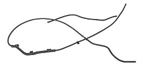 Mangueira Brucutu Esguicho Capo Peugeot 2008 2017 1.6