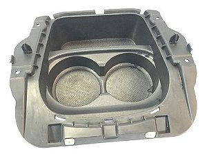 Moldura Porta Copos Peugeot 208 2015 1.5 9678475777