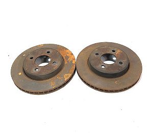 Par Disco De Freio Dianteiro Nissan March 1.6 2017