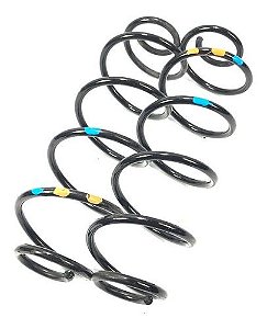 Par De Molas Traseira Peugeot 2008 2017 Original