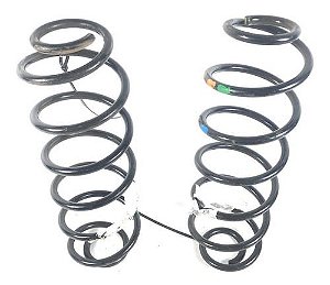 Par De Molas Traseira Peugeot 2008 2019