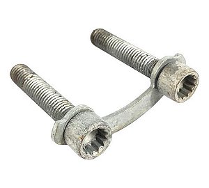 Par Parafuso Semi Eixo Vw Amarok 2022 3.0 V6 7l0407357b