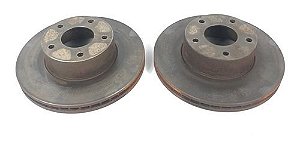 Par Disco De Freio Dianteiro Gm Omega 2003 3.8 V6