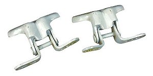 Par Dobradiça Porta Traseira Esquerda Gm Onix 2019