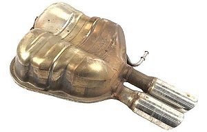 Silencioso Escape C/ponteira Vw Jetta 2014