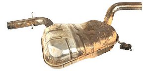 Silencioso Intermediário Escape Vw Jetta 2015 2.0 Tsi