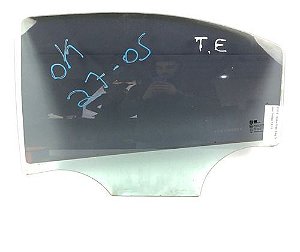 Vidro Porta Traseira Esquerdo Gm Sonic Lt 2013 1.6