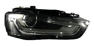 Farol Direito Audi A4 2014 Tfsi 8k0941006c S/reator Detalhe