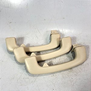 Kit 3 Puxador Alça Teto Pqp Citroen C4 Pallas 2.0 2010