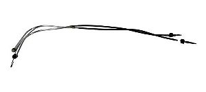 Par Cabo Freio De Mão Citroen C4 Cactus 2021 1.6 9677466780