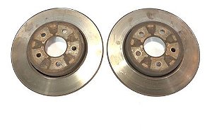 Par Disco De Freio Traseiro Jaguar X Type 2008 3.0