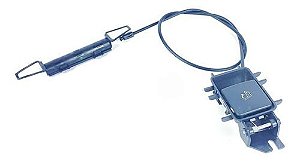 Puxador Fechadura Banco Tras. Esq. Peugeot 3008 2012 1.6 Thp