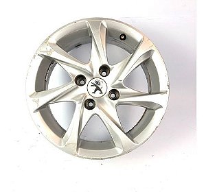 Roda Avulso Peugeot 208 2015 Aro 15 Original Detalhe N1