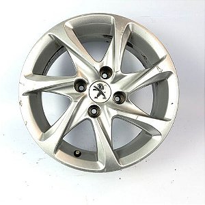 Roda Avulso Peugeot 208 2015 Aro 15 Original Detalhe N2
