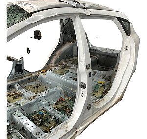 Coluna Esquerda Para Recorte Ford New Fiesta 2018