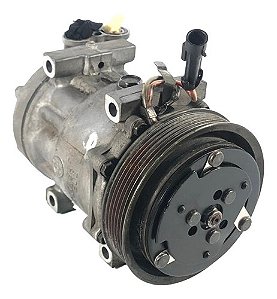 Compressor Ar Cond Fiat Marea 2001 1.8 60653652 ( Revisado )
