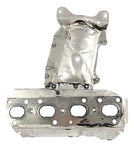 Suporte Defletor Calor Coletor Peugeot 3008 2014 1.6 Thp