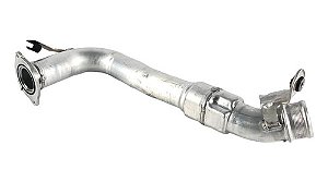 Tubo De Alumínio Saída De Ar Turbina Vw Amarok 2023 V6 3.0