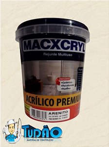 Rejunte Acrilico Arenito 1kg Maxcola