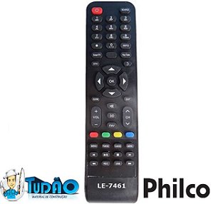 Controle TV Philco Smart 7461 Lelong