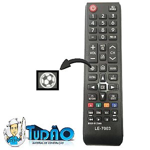 Controle TV Samsung Smart Hub Futebol LE-7003 Lelong